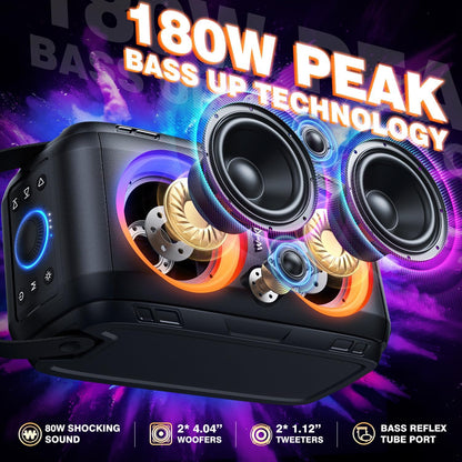 W-KING Bluetooth Speaker: A Party in a Box