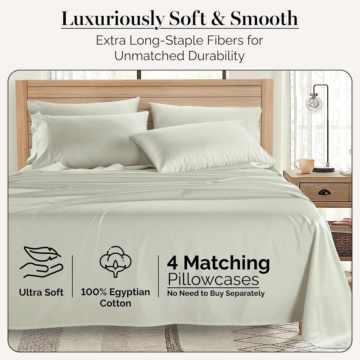 Casa Platino 100% Egyptian Cotton Sheets: The Ultimate Sleep Experience