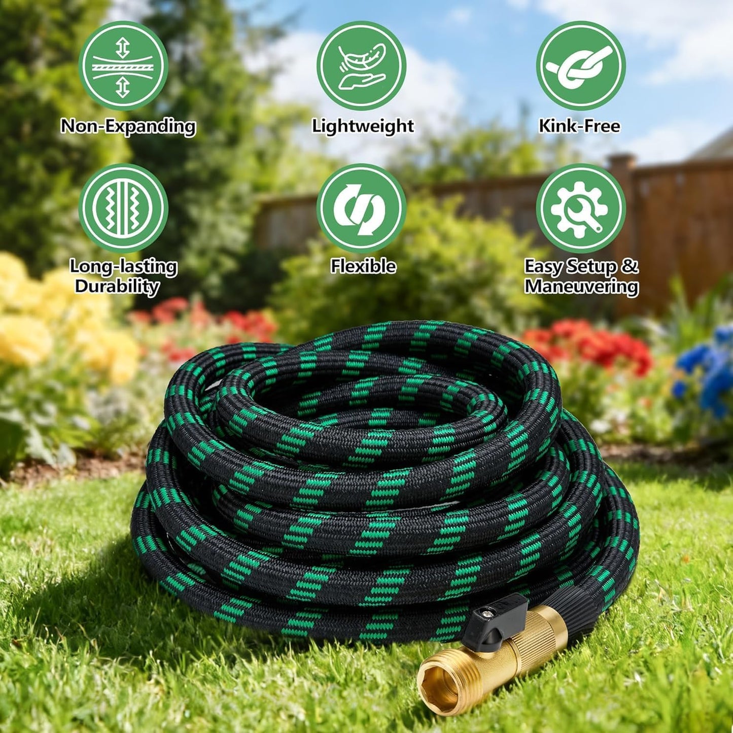 Lightweight and Flexible Garden Hose