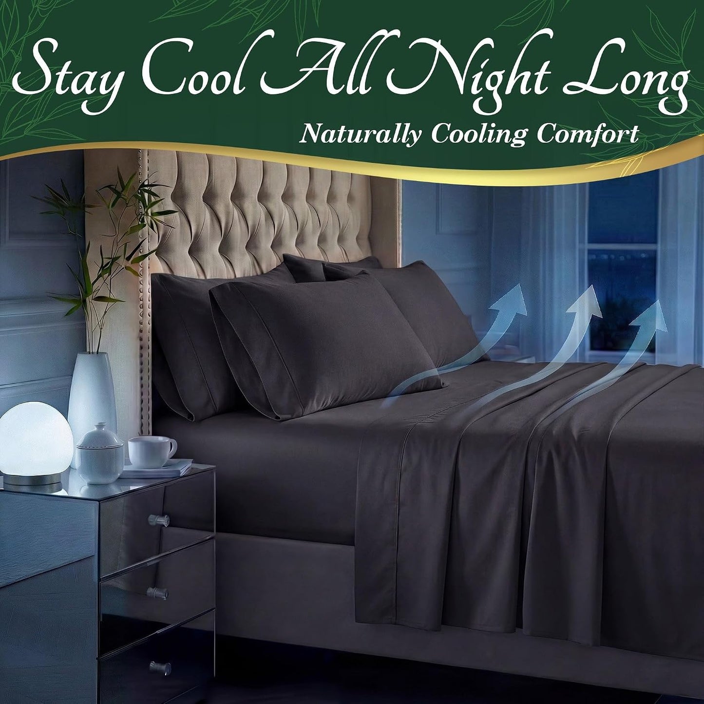 DECOLURE Bamboo Sheets: The Secret to a Cooler, Comfortable Night's Sleep
