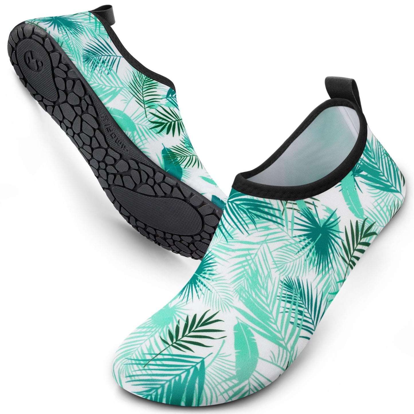 SIMARI Water Shoes for Women Men Swim Aqua Socks Beach Pool Essentials Barefoot Surf River Boat Kayak Sea Yoga Sand Exercise Sport Accessories Breathable Quick-Dry Adult Youth Kid Size SWS001