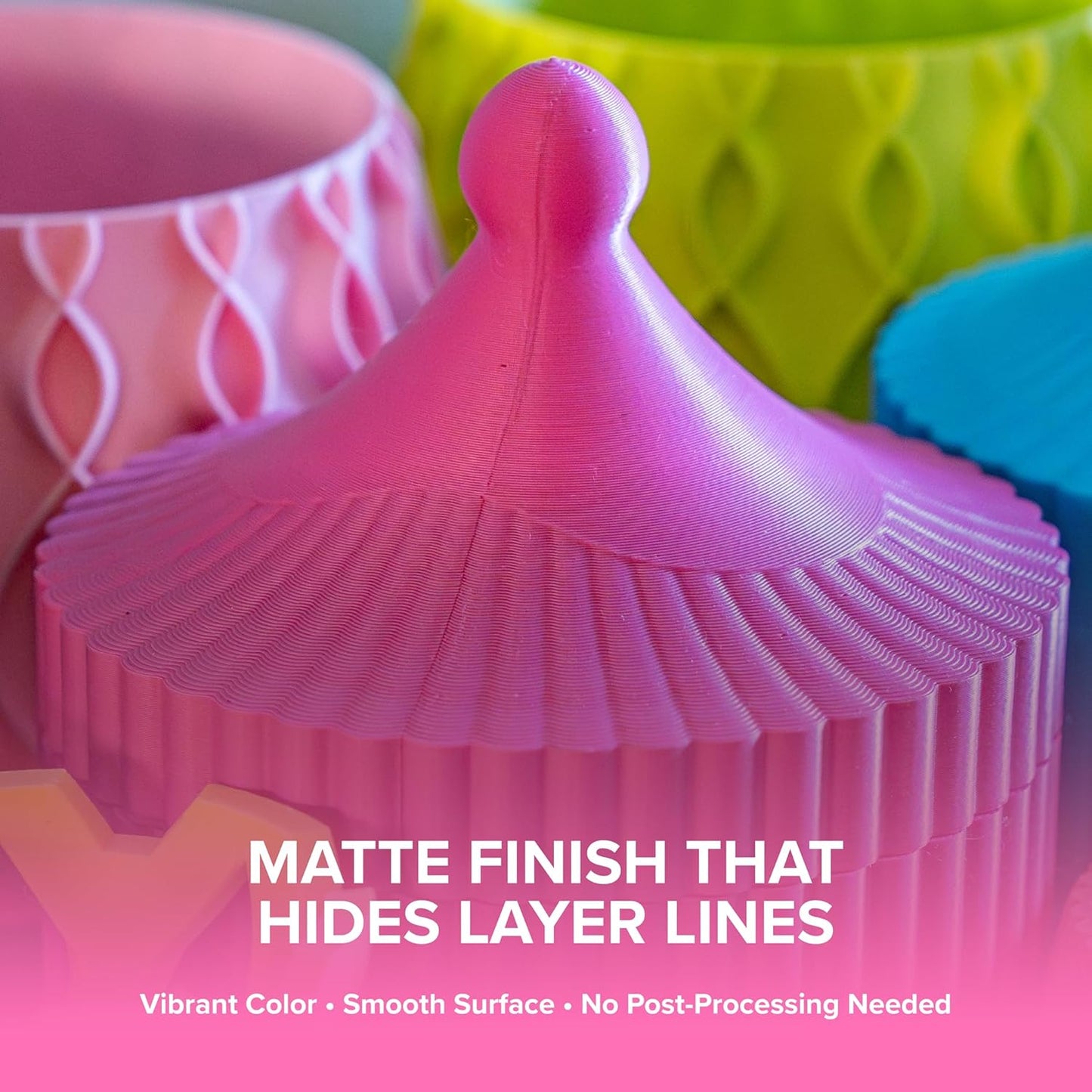 Polymaker Panchroma Mattes PLA Filament, Holzkohlschwarz 1.75mm 1kg 3D-Druck Filament, Früher Polyterra Matt, Passend für die meisten FDM 3D-Drucker, 1kg Spule (2.2lbs)