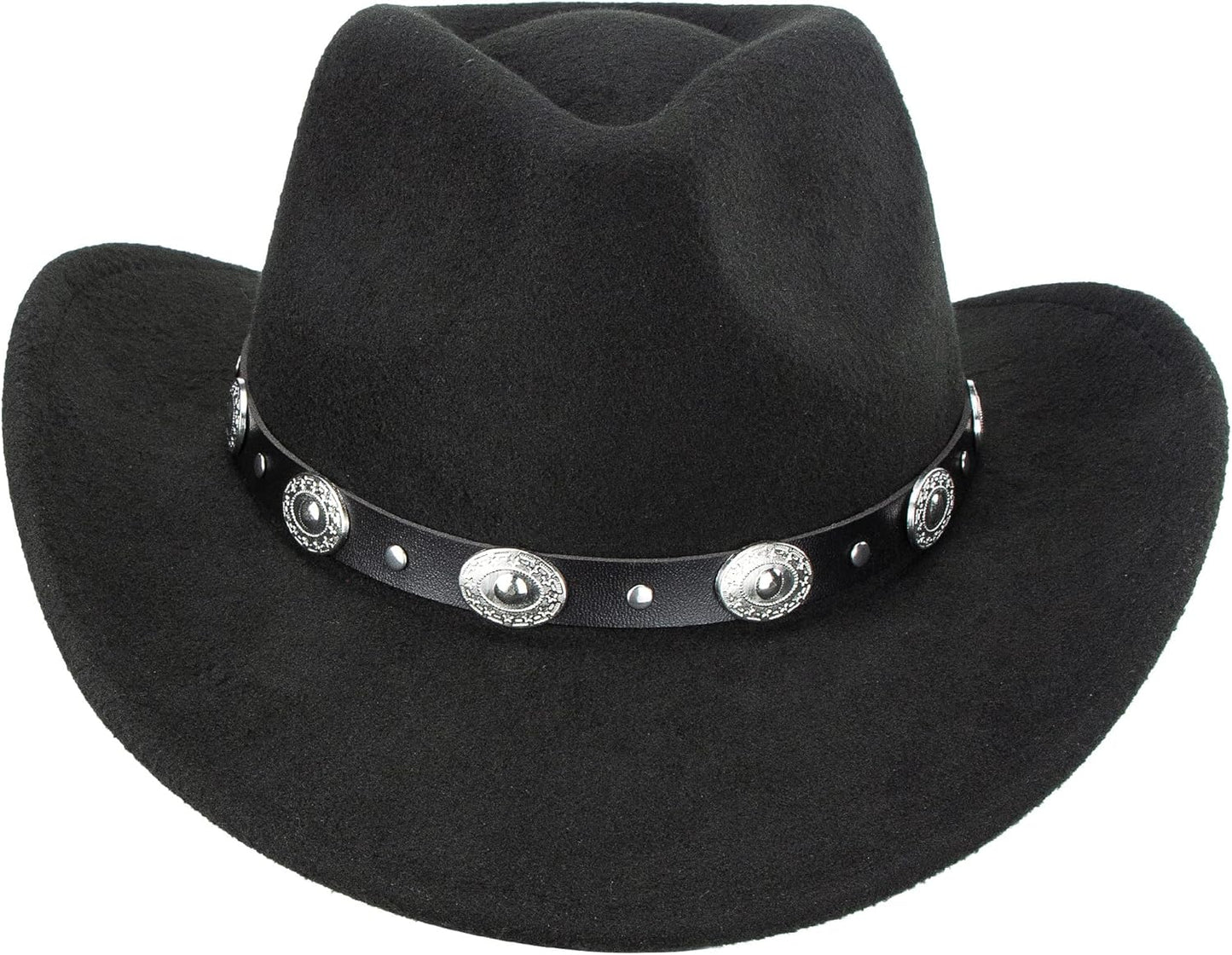 Cowboyhut für Jungen Mädchen Western Filzhut Fedora für Kinder 3-6 Jahre