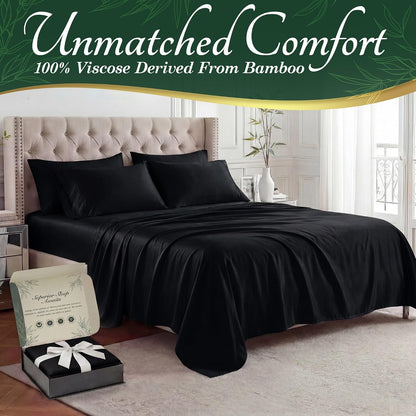 DECOLURE Bamboo Sheets Queen Size - A Game-Changer for Hot Sleepers