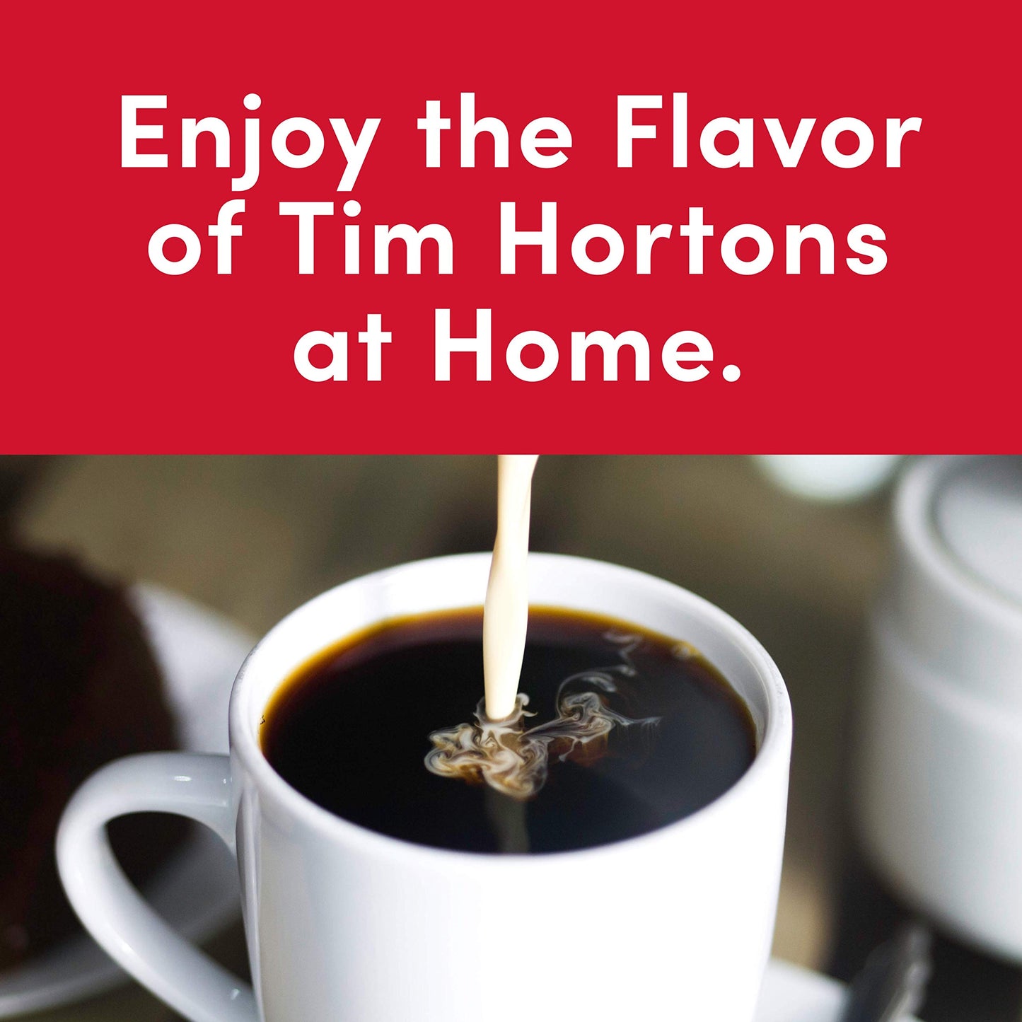 Tim Hortons Einzelportionskaffee, Originalmischung, K-Cup Pods für Keurig Kaffeemaschinen (30 K-Cups)