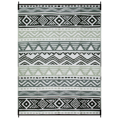 Lahome Outdoor Rugs 8x10 Waterproof, Reversible Outdoor Plastic Straw Rug for Camping Patio, RV Outdoor Rugs Outside, Outdoor Carpet for Porch Deck Backyard Picnic(Blue/Yellow,8'x 10')