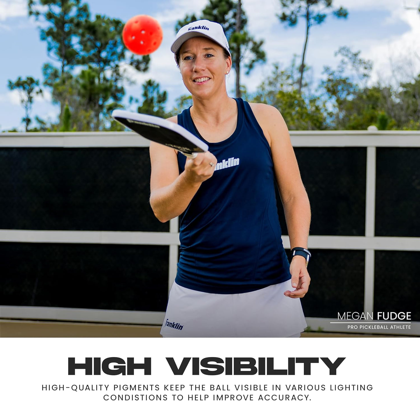 Franklin Sports Outdoor-Pickleballs – X-40 Pickleballbälle – von USA Pickleball (USAPA) zugelassen – offizieller US Open Ball – 3er-, 12er- und 100er-Bulk-Packs Pickleballs