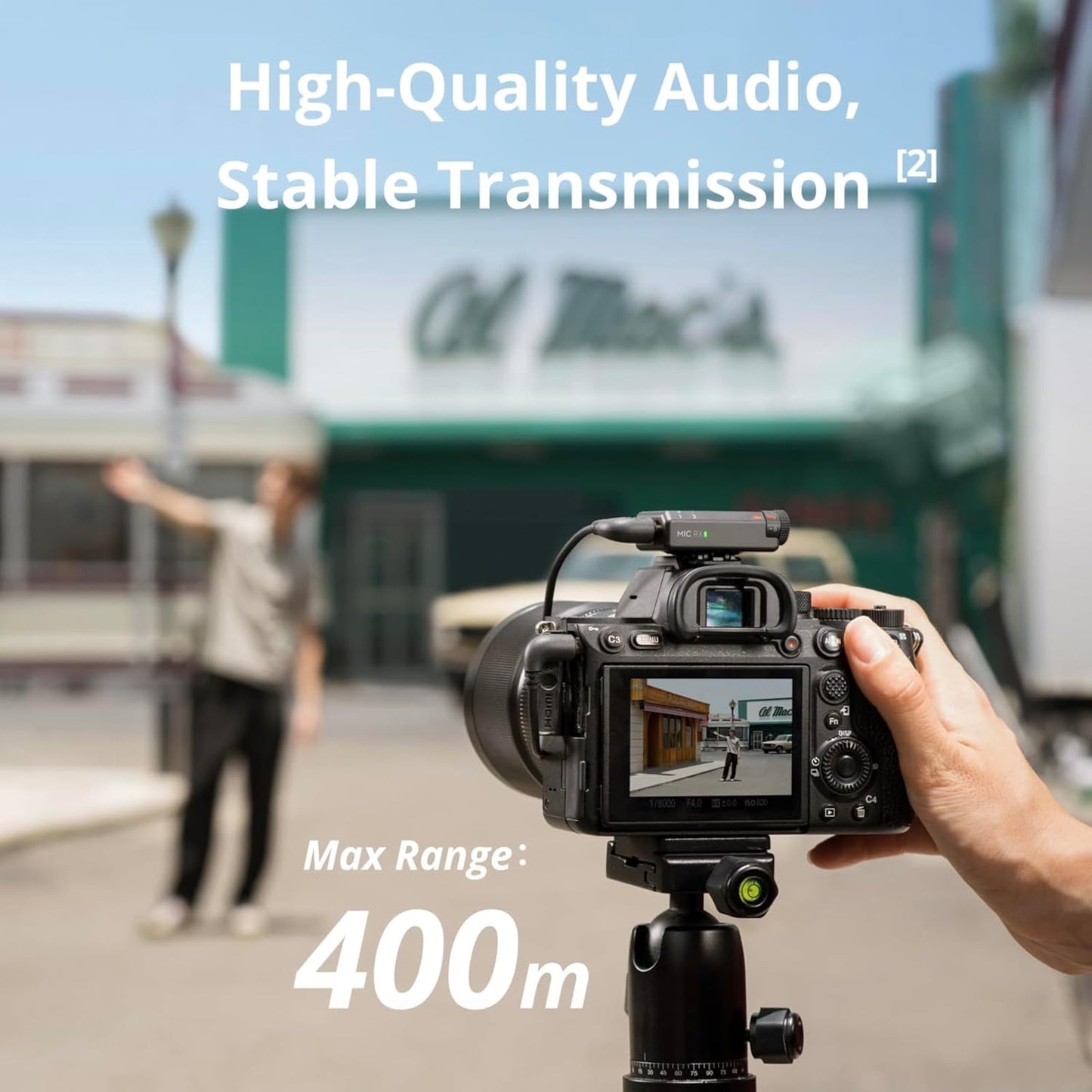 DJI Mic Mini (2 TX + 1 Mobile RX), Funkmikrofon für iPhone/Android, Plug & Play, kompakt & leicht, Modellübergreifende Kopplung, Premium-Audio, stabile Übertragung, Geräuschunterdrückung