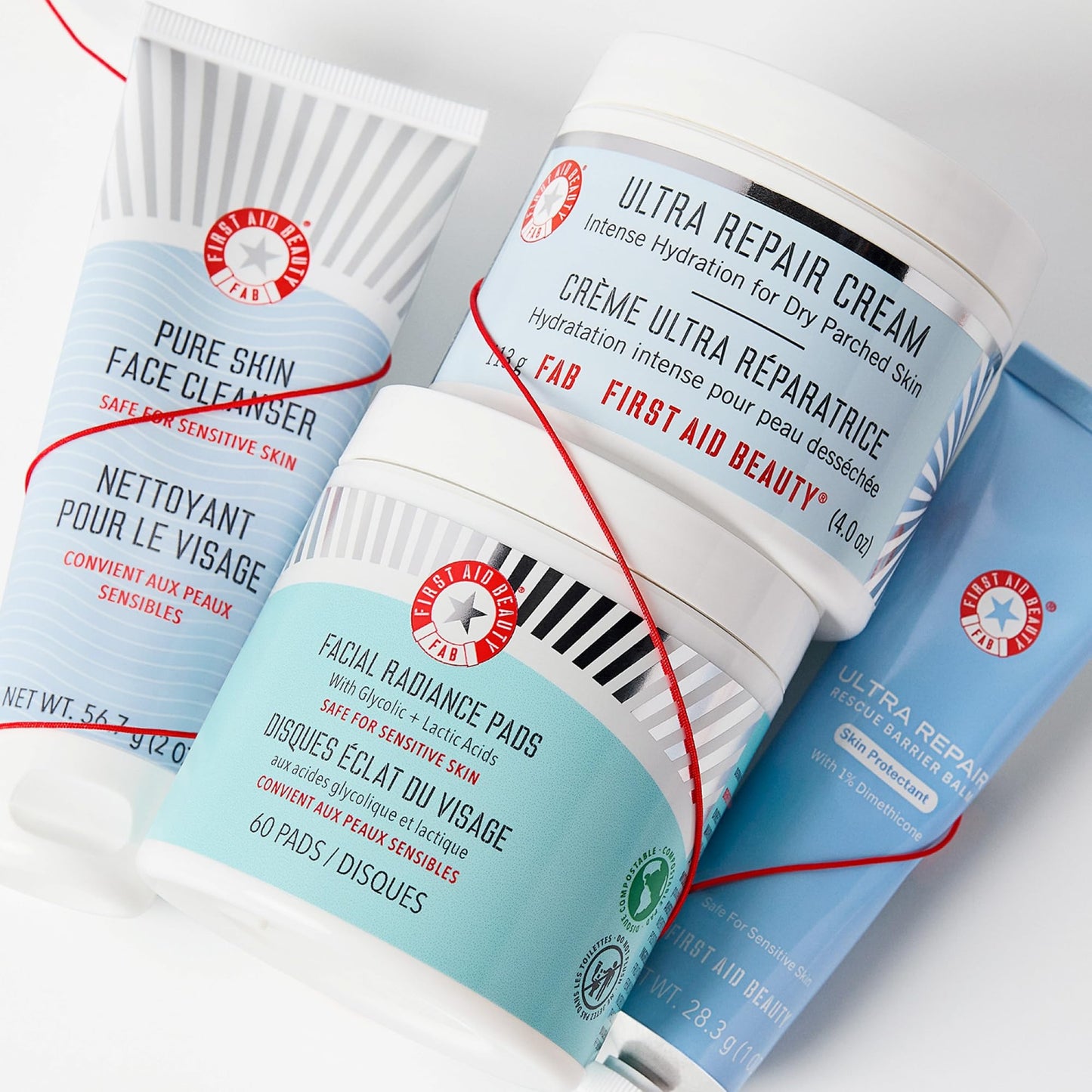 First Aid Beauty Ultra Repair Cream – Eczema Relief & Skin Barrier Repair Moisturizer with Colloidal Oatmeal & Ceramides, for Sensitive Dry Skin, Face & Body, 170.1g