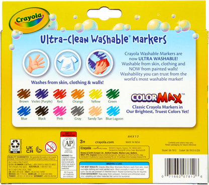 Crayola Broad Line Markers: Unleashing Creativity in Kids