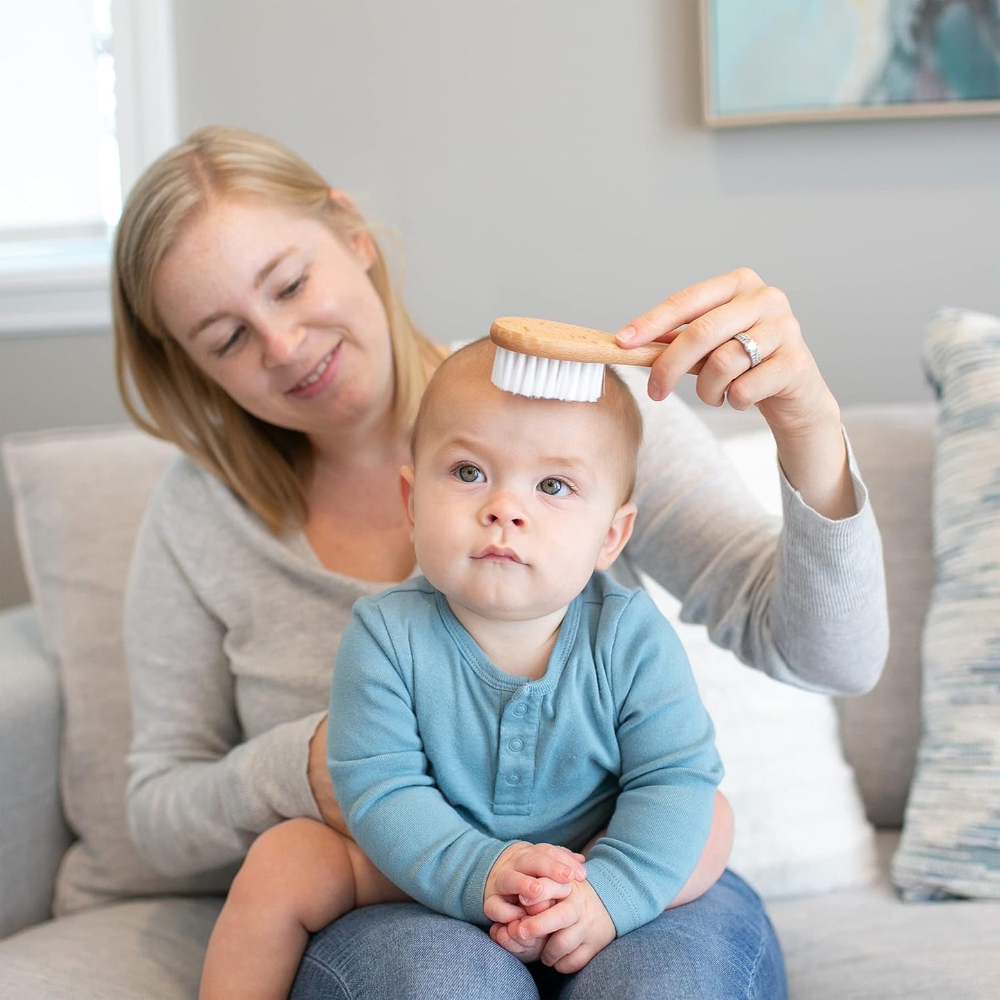 Dr. Brown's™ Soft and Safe Baby Brush + Comb