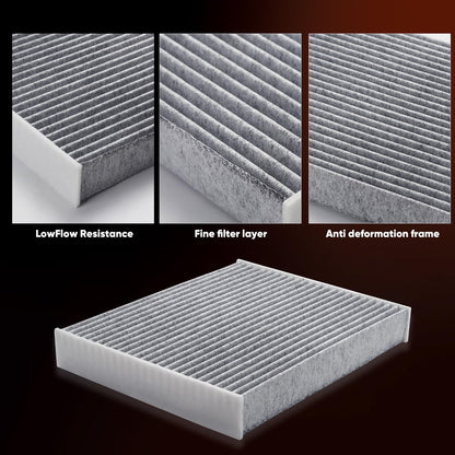 CA10262 Engine Air Filter Fit Ford Expedition/F150/F250/F350 (2007-2021) & Lincoln Navigator Replaces FA1883, 7C3Z9601A, A35642