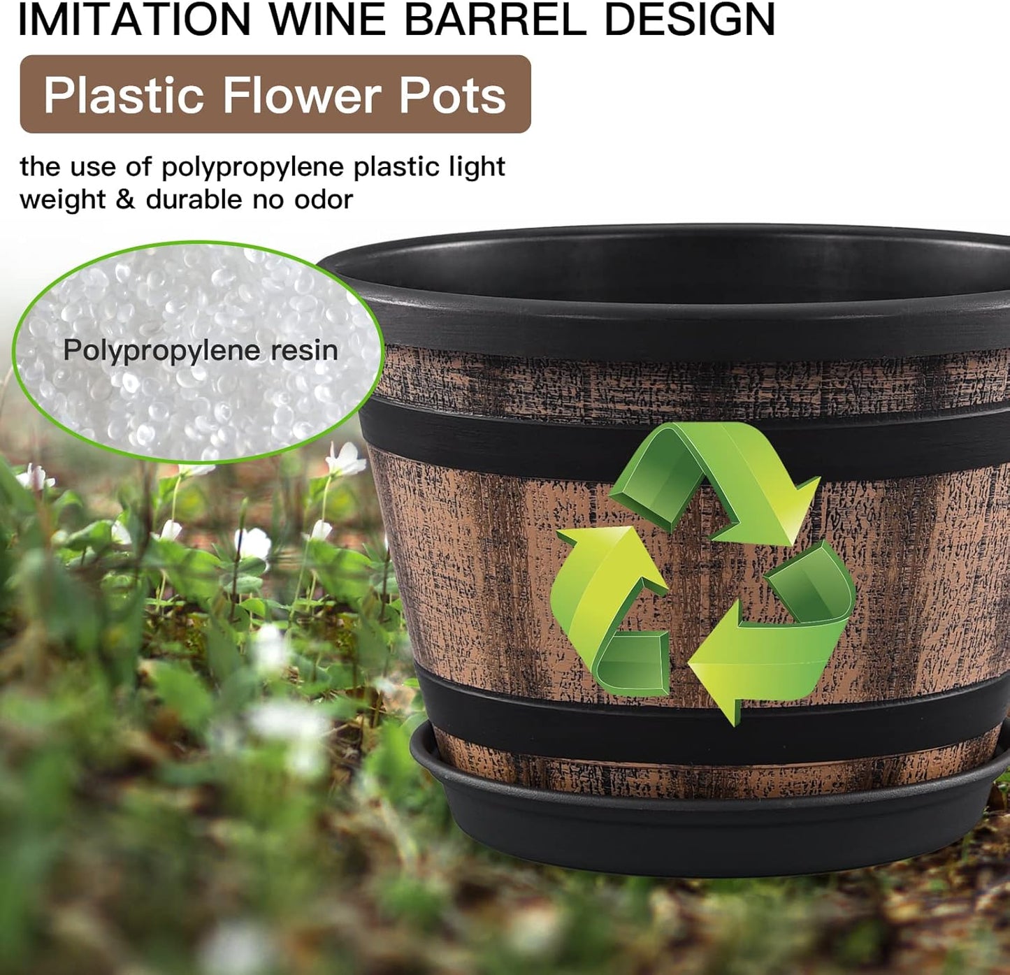 Whiskey Barrel Planters: A Rustic Touch for Your Indoor & Outdoor Garden