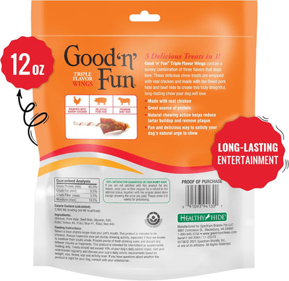 Good 'n' Fun Wings Long-Lasting Dog Treat