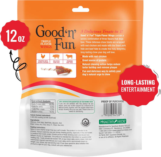 Good 'n' Fun Wings Long-Lasting Dog Treat