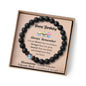 THEMEROL Handmade Gifts for Boys/Men-Love/Strength-Natural Gemstone Bracelet for Son Grandson Dad Boyfriend Husband Brother Nephew Uncle