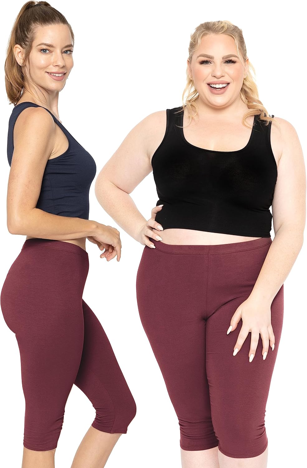 Stretch Is Comfort Women's Teamwear Knee Length Leggings