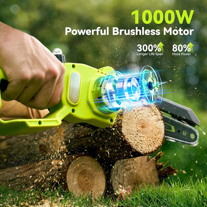 Mini Chainsaw Cordless - A Game-Changer for Gardeners and DIYers
