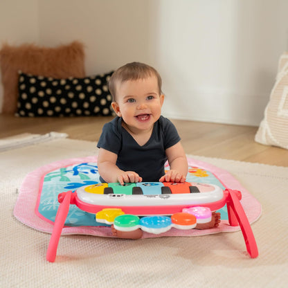 Baby Einstein 4-in-1 Kickin' Tunes Musik- und Sprachspielmatte und Klavier-Bauchlage-Aktivitätsmatte