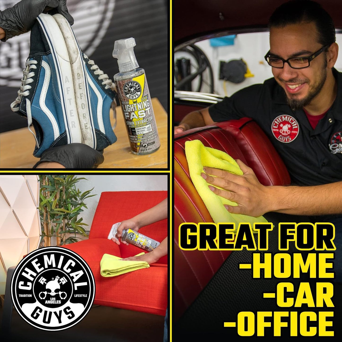 Chemical Guys Lightning Fast Carpet and Upholstery Stain Extractor Review
