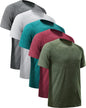 3TGLot de 5 gris foncé, gris clair, bordeaux, vert kaki, bleu sarcelle hydro