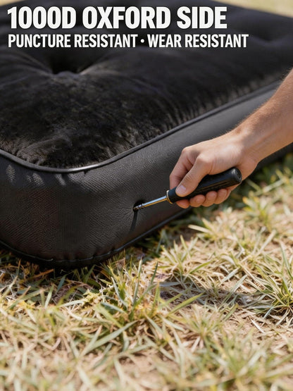 Umbrauto Car Air Mattress Backseat| Inflatable Truck Back Seat Camping Airbed for SUV Rear Seat, Blow Up Sleeping Travel Bed for Van Trunk with Pump & Pillows
