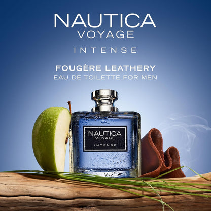 Nautica Voyage Eau de Toilette – Noten von Apfel, Zedernholz, Mimose, Herrenparfum, lang anhaltend, Alltagsduft, 100ml