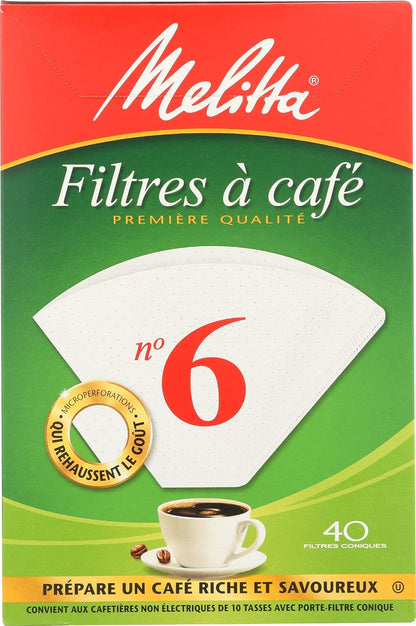 Melitta 625000 Bambus Super Premium Kaffeefilter, Grün