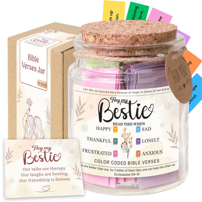 Read This When Bible Verses Jar – Birthday Gifts for Women, Christian Gifts for Women, Graduations Gift for Her, Fathers Day Gift