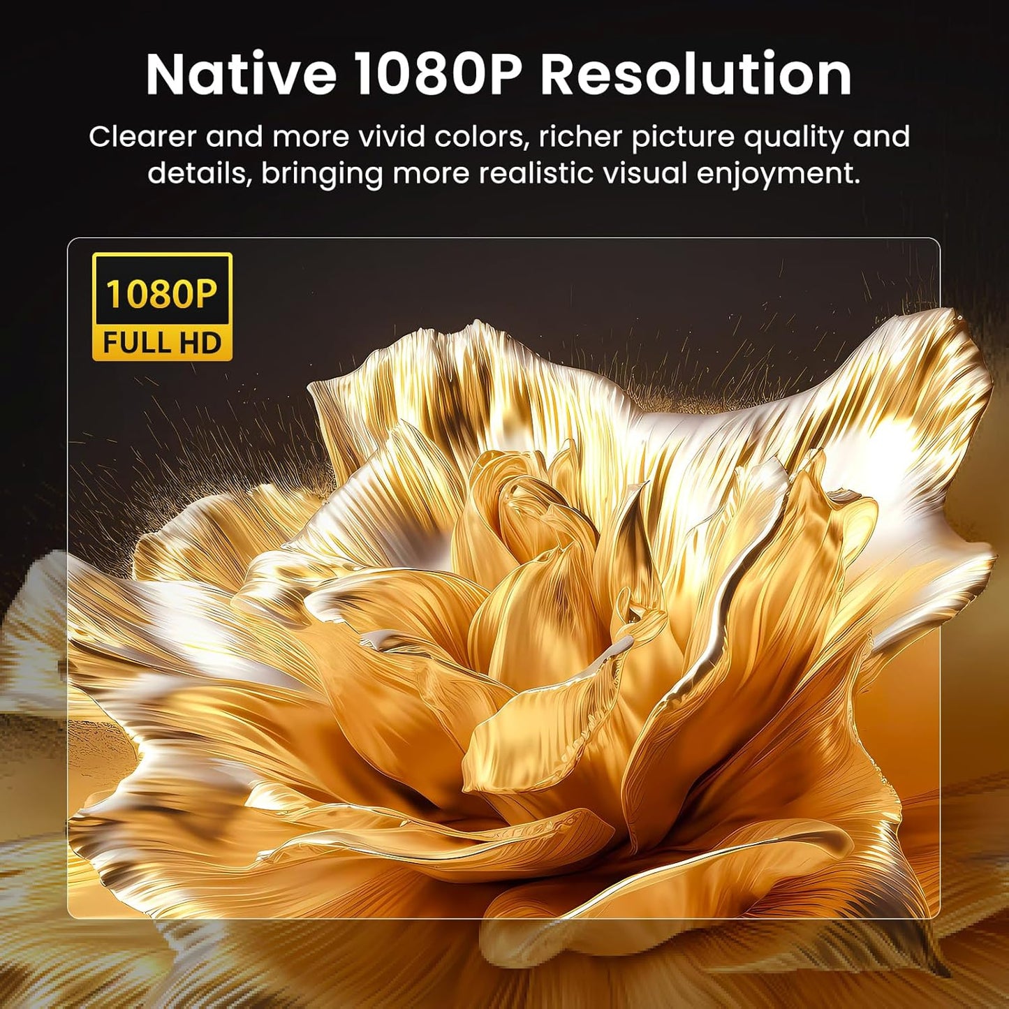HAPPRUN Native 1080P Projector: A Compact Cinema Solution
