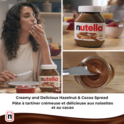 Nutella Haselnusscreme, 1 kg/35,3 oz., {aus Kanada importiert}