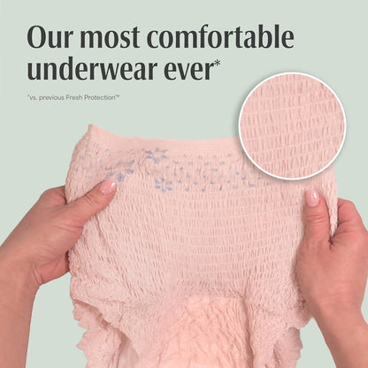 Depend Fresh Protection Adult Diapers for Women
