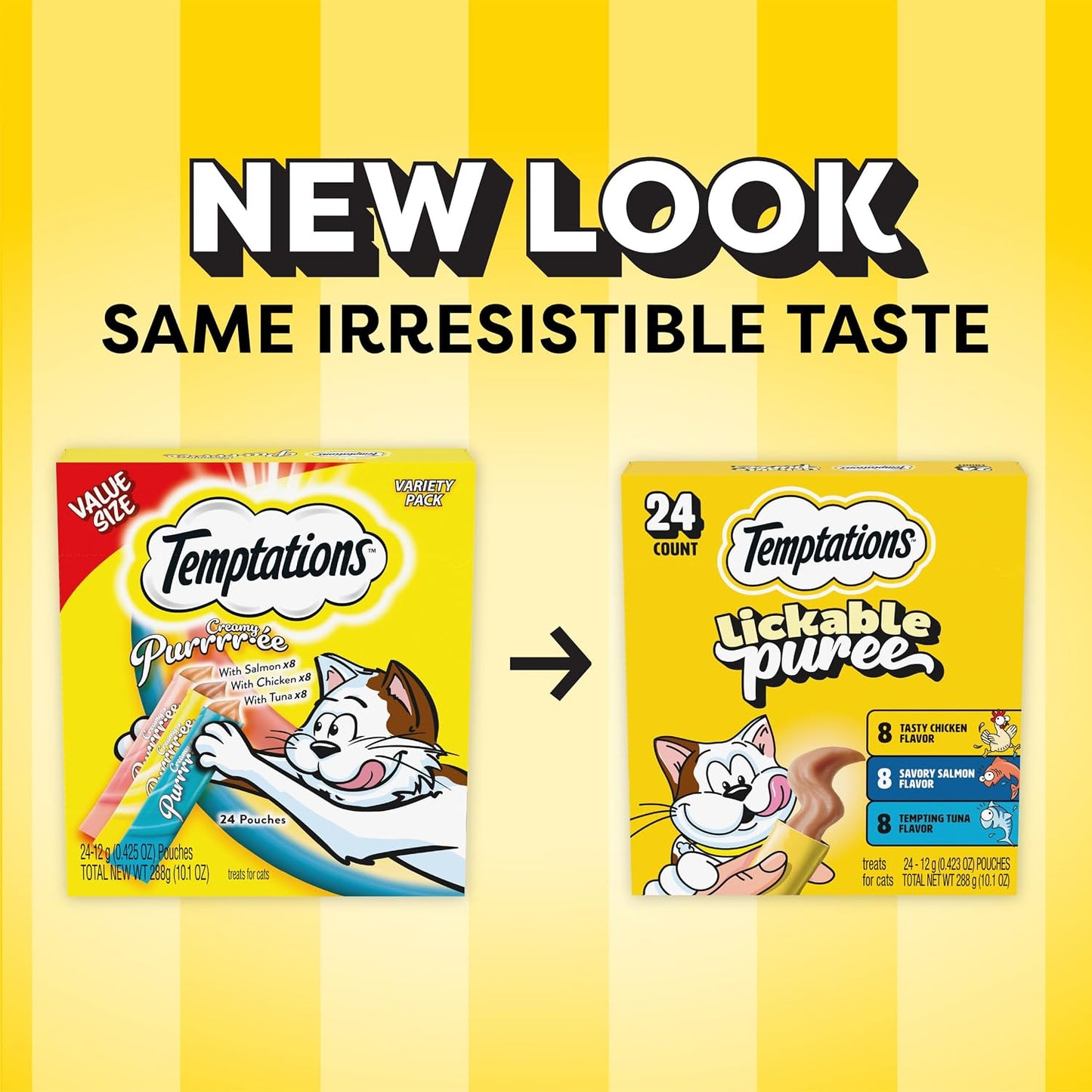 Temptations Creamy Puree Squeezable Lickable Cat Treats: A Feline Favorite