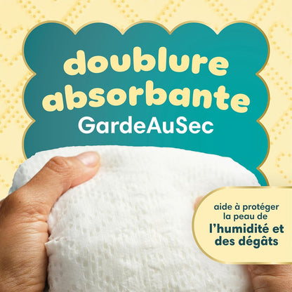 Pampers Swaddlers Windeln, Größe 0 (bis 4,5 kg), 84 Stück, Saugfähig, Hält Babys trocken und bequem, Hautverträgliche Einwegwindel