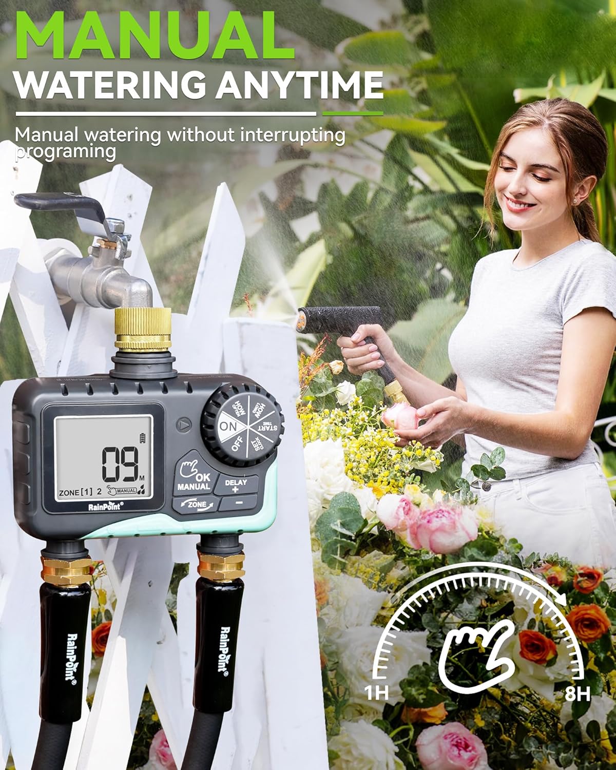 RAINPOINT Water Timer for Garden Hose - A Game-Changer for Lawn Care