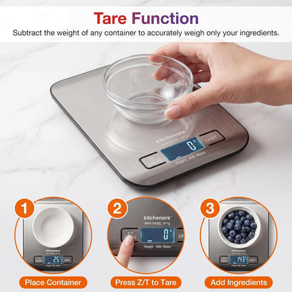 Kitchenora Digital Food Kitchen Scale: A Game-Changer for Cooking and Baking