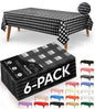 54X108 Inch - 6PCBlack Check