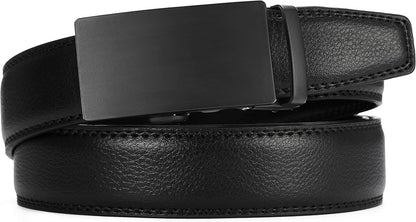 CHAOREN Mens Belt Leather Belts for Men Ratchet Belt, Customizable Fit (35mm)