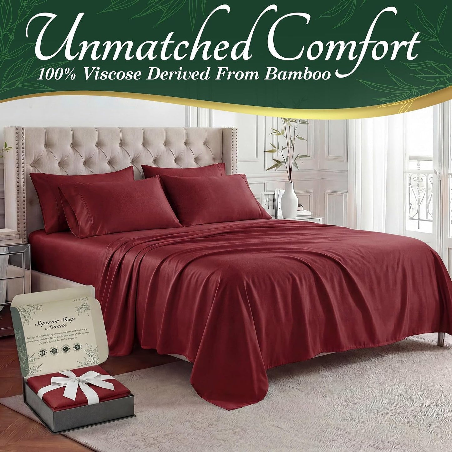 DECOLURE Bamboo Sheets: The Ultimate Sleep Experience