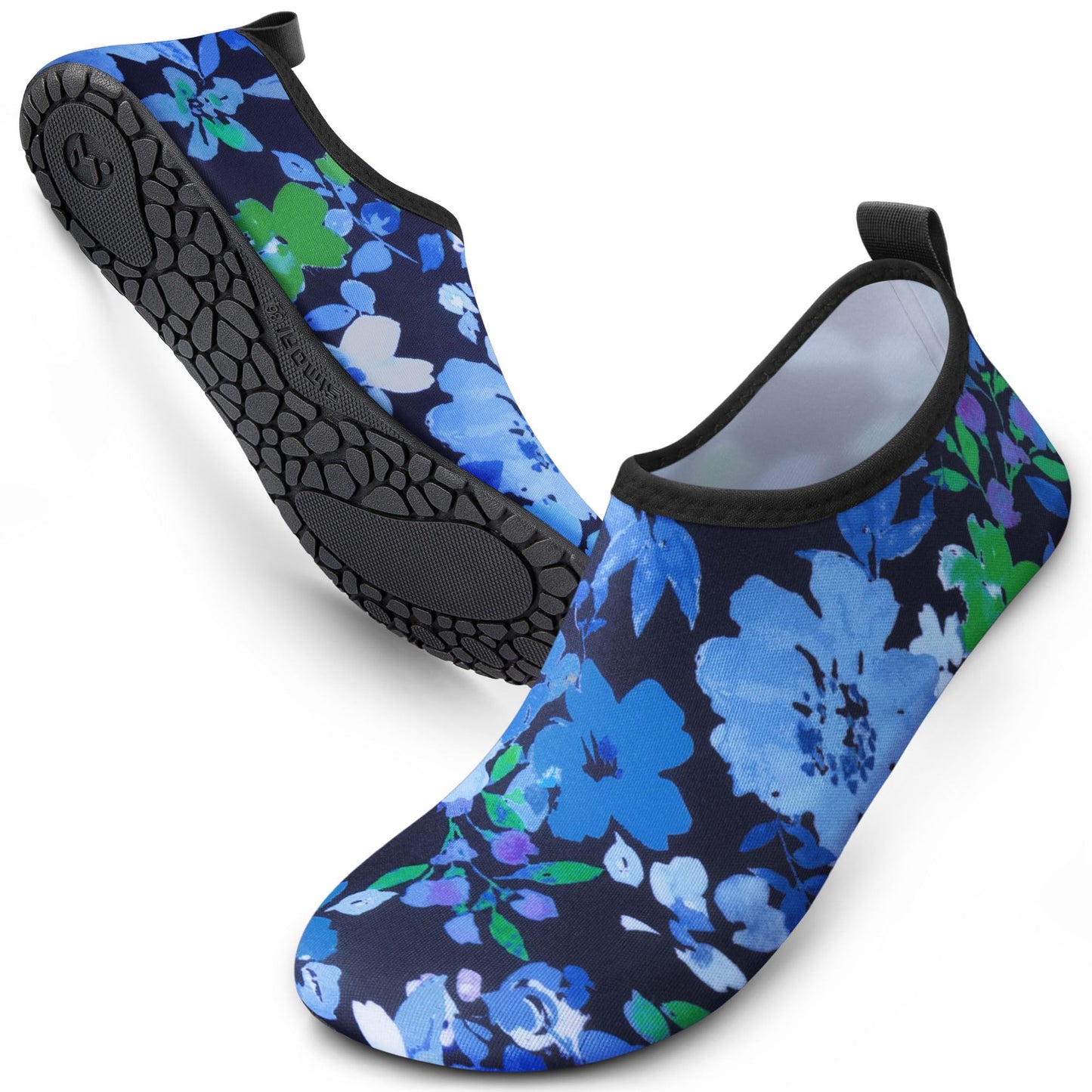 SIMARI Water Shoes for Women Men Swim Aqua Socks Beach Pool Essentials Barefoot Surf River Boat Kayak Sea Yoga Sand Exercise Sport Accessories Breathable Quick-Dry Adult Youth Kid Size SWS001