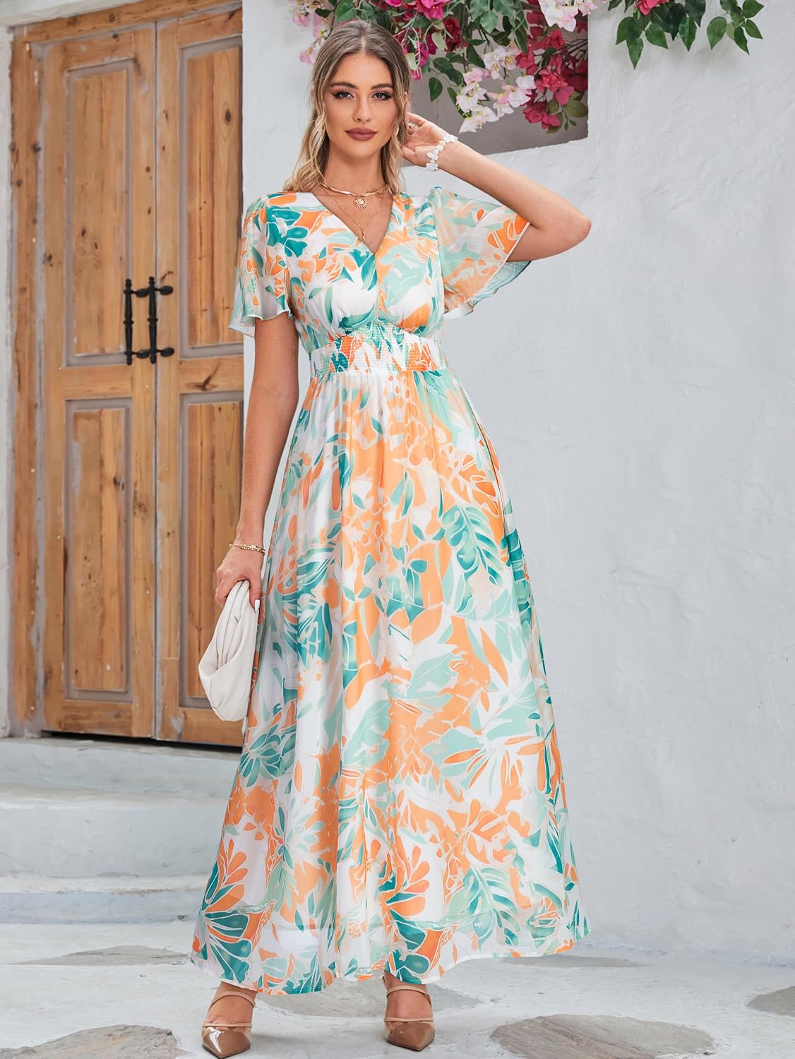 Simplee Women Floral Boho Maxi Dress Review: Elegant and Versatile