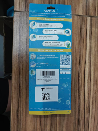 Ersatz-Zahnbürstenköpfe kompatibel mit Oral B Braun, 20 Stück professionelle elektrische Zahnbürstenköpfe Ersatzköpfe für Oral B Nachfüllpackung Pro 500/1000/1500/3000/3757/5000/7000/7500/8000