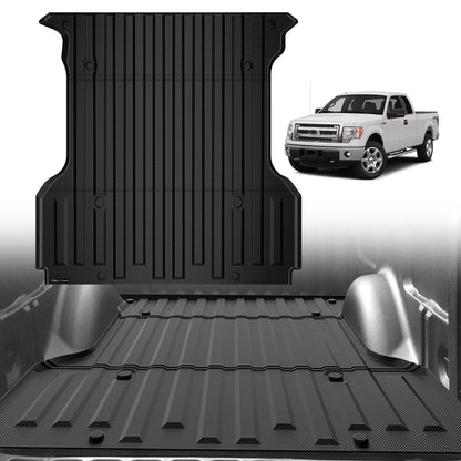 TripleAliners Truck Mat Compatible with 2019-2026 Chevy Silverado 1500 / GMC Sierra 1500 6.6FT Accessories, Truck Bed Mat Heavy Duty Custom Fit All Weather Protection TPE Pickup Liner, Standard Bed