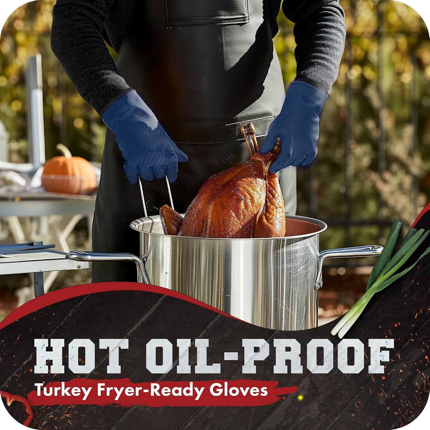 KITCHEN PERFECTION Silicone Smoker Oven Gloves