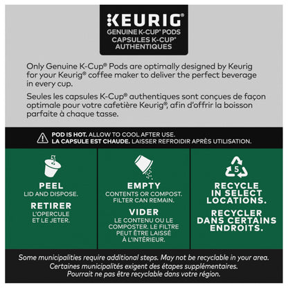 Cápsulas de café con sabor a caramelo Starbucks K-Cup. 10 unidades.