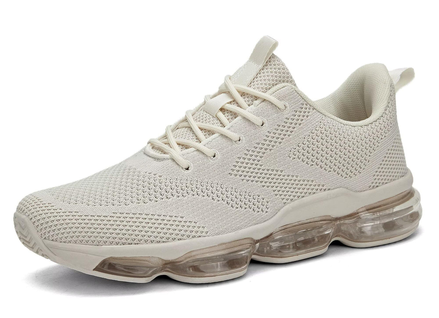 Mens Running Shoes Air Low Top Comfort Walking Lace Up Sneakers Breathable Fashion Tennis Sport Gym Fitness Cross Trainers