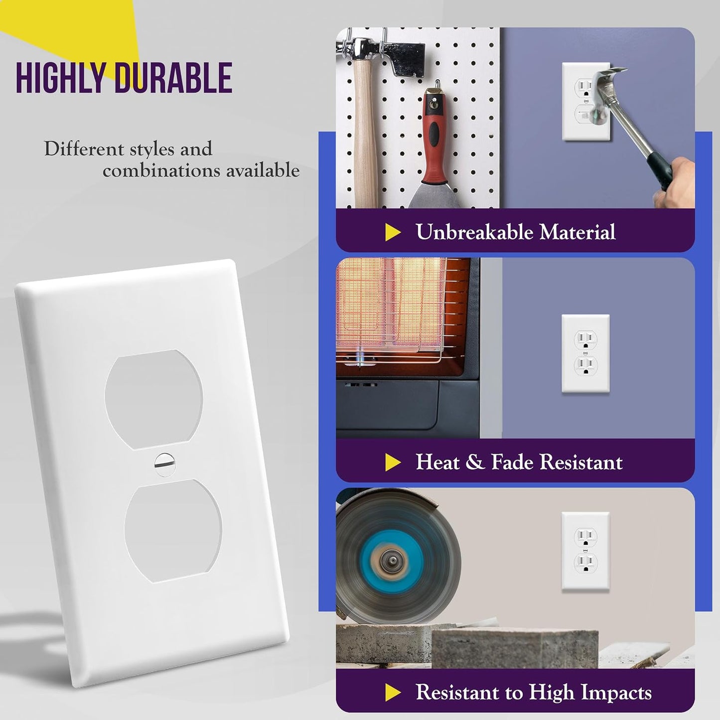 ENERLITES Duplex Wall Plates Kit Review: A Practical and Durable Solution
