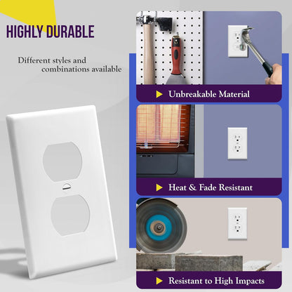 ENERLITES Duplex Wall Plates Kit Review: A Practical and Durable Solution
