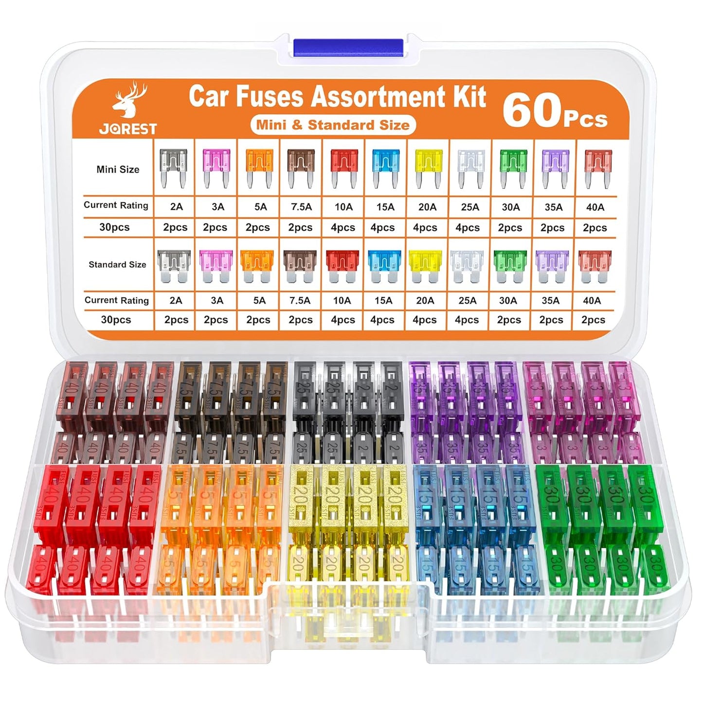 60Pcs Mini & Standard