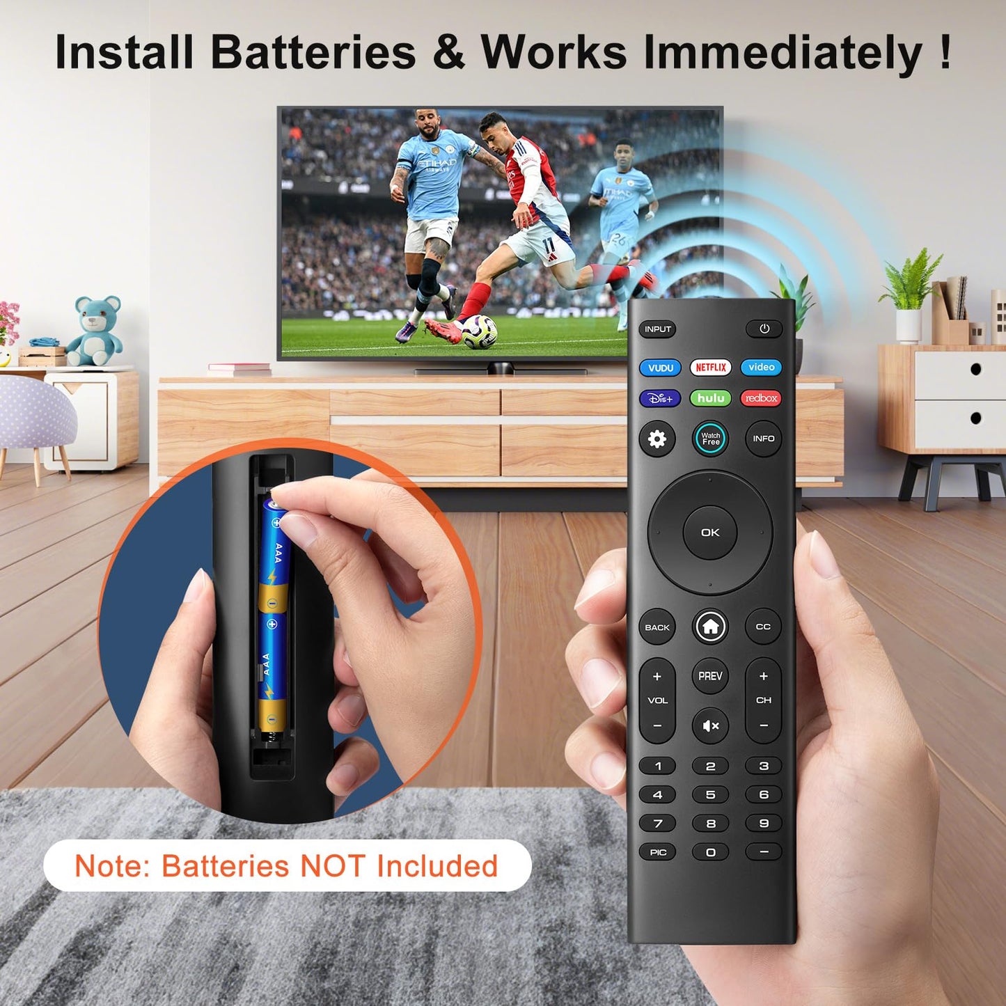 Magic Remote for LG-Smart-TV-Remote-Control-Replacement with Pointer and Voice Function,Compatible with LG 2021/2022/2023/2024 UHD OLED QNED NanoCell 4K 8K Smart TV